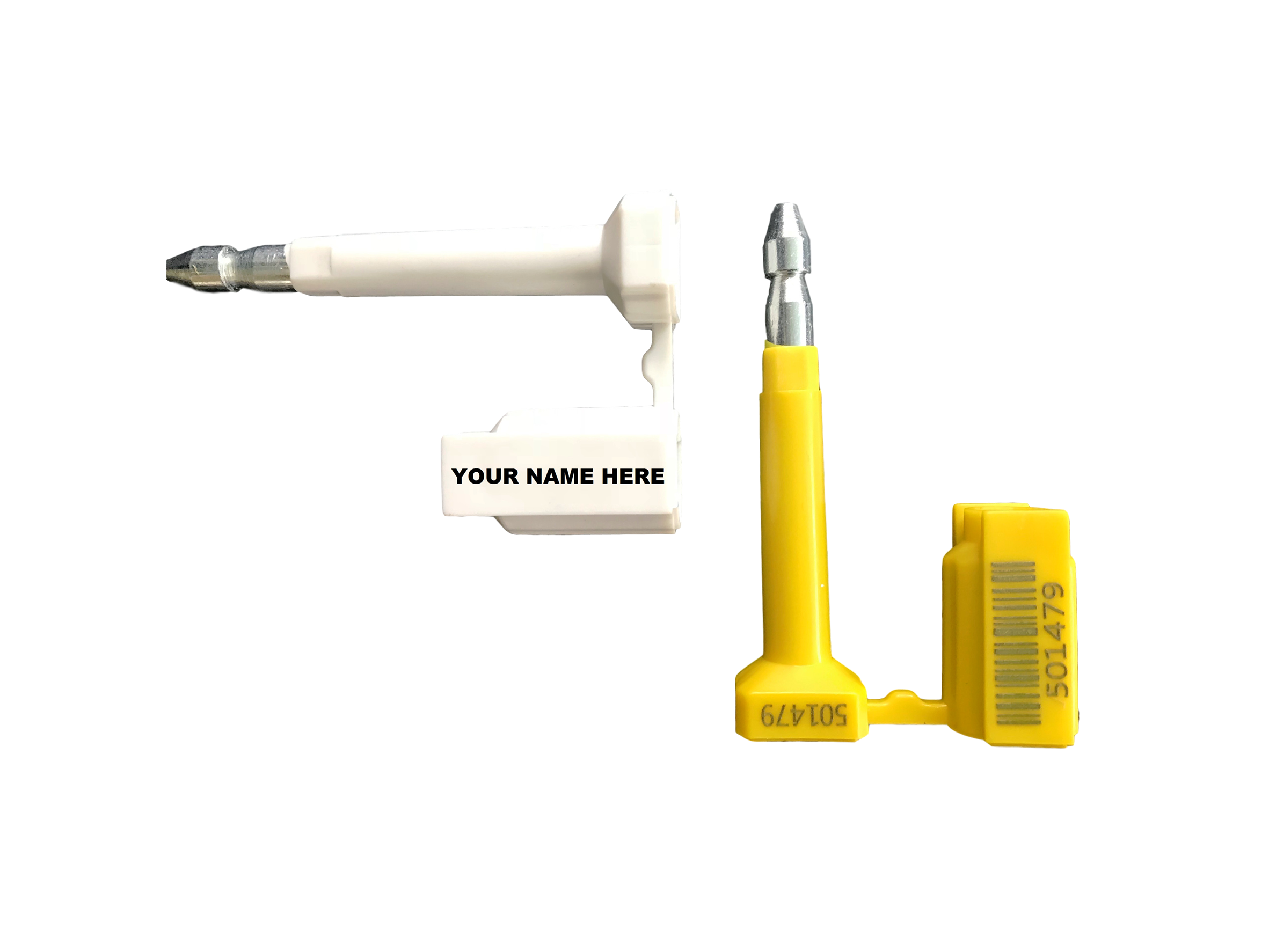 (100) HIGH SECURITY CUSTOMIZED BOLTS SEALS. FREE SHIPPING Seals 4 Seals